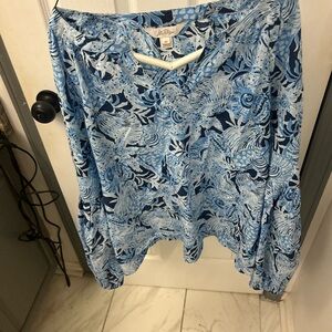 NWOT LILLY PULITZER long sleeve blouse.